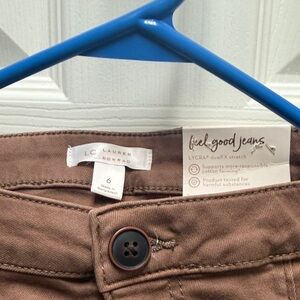 LC Lauren Conrad Tan Jeans